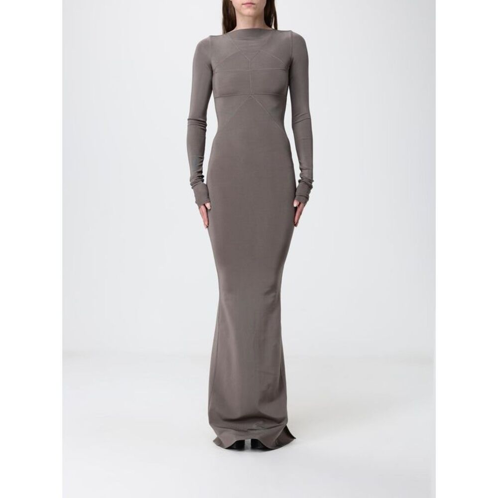 Rick Owens Dress Woman Grey